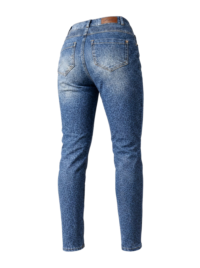 HENDRINA DENIM CL LEO aop – Rückansicht