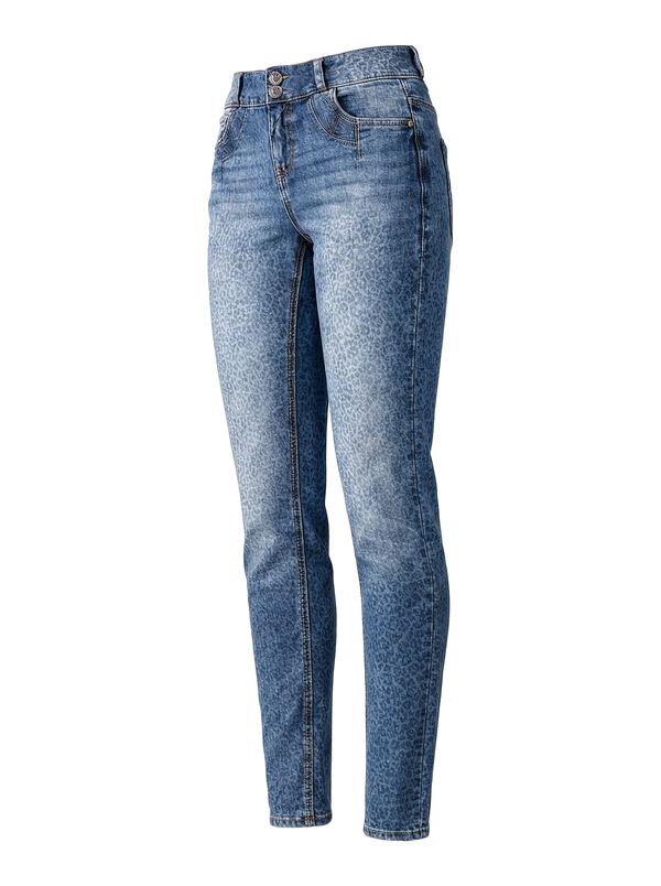 HENDRINA DENIM CL LEO aop – Vorderansicht