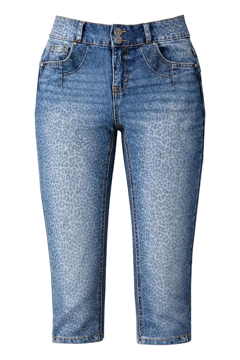MODELL: HENDRINA DENIM KNIEBUND LEO - Hosen & Shorts - Trachtenflirt