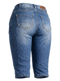 HENDRINA DENIM KB LEO aop – Rückansicht