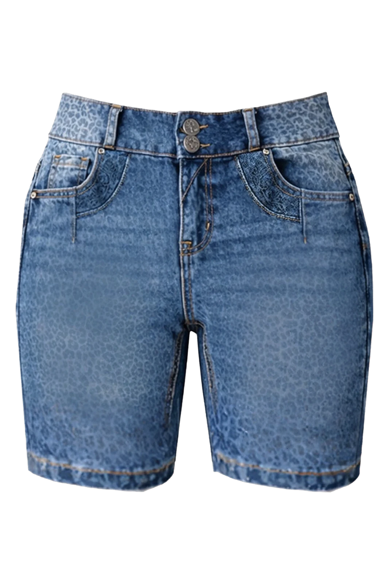 MODELL: HENDRINA DENIM LEO - Hosen & Shorts - Trachtenflirt