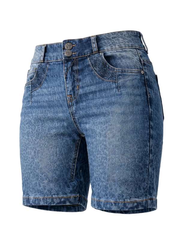 MODELL: HENDRINA DENIM LEO - Hosen & Shorts - Trachtenflirt