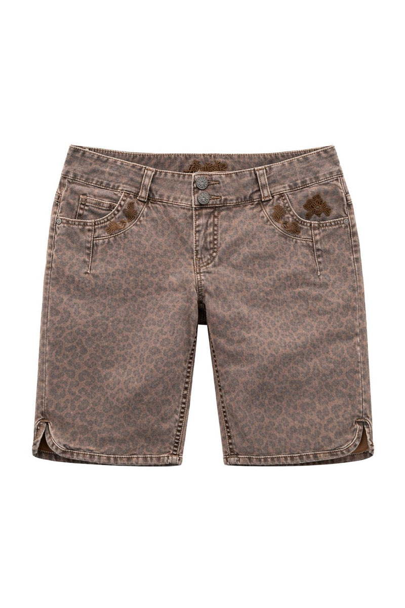 HENDRINA LONGSHORT LEO Damen Trachtenhose – Hangowear Trachtenmode für Oktoberfest & Volksfest