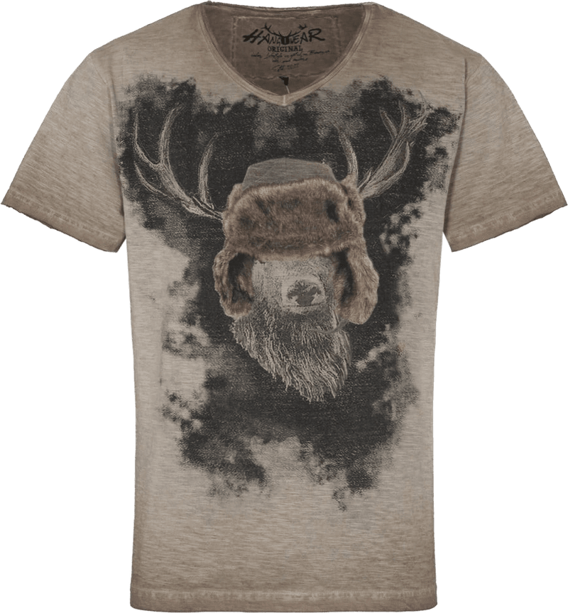 MODELL: HIRSCH TRAPPER - T-Shirts & Polos - Trachtenflirt