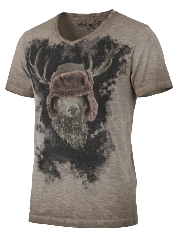 MODELL: HIRSCH TRAPPER - T-Shirts & Polos - Trachtenflirt