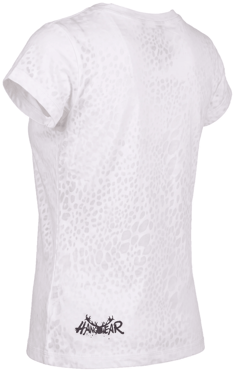 MAGGY KIDS Kinder-Shirt Offwhite Rückansicht in Trageform – Hangowear