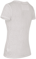 MAGGY Damen-Shirt Offwhite Rückansicht in Trageform – Hangowear