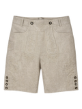 MAIK Herren-Trachtenhose Leinen Beige Vorderansicht – Hangowear
