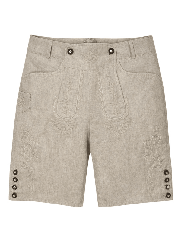 MAIK Herren-Hose Beige Vorderansicht – Hangowear