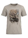 MANNI KIDS BAVARIA Kinder-Shirt Beige Vorderansicht – Hangowear