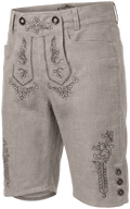MARGOT Damen-Hose Hellgrau Vorderansicht in Trageform – Hangowear