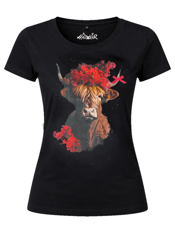 MARIANNE Damen Trachten-Shirt Schwarz – Hangowear Trachtenmode für Oktoberfest & Volksfest