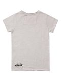 MARILYN KIDS Kinder-Shirt Beige Rückansicht – Hangowear