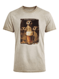 MARINO Herren-Shirt Beige Vorderansicht – Hangowear