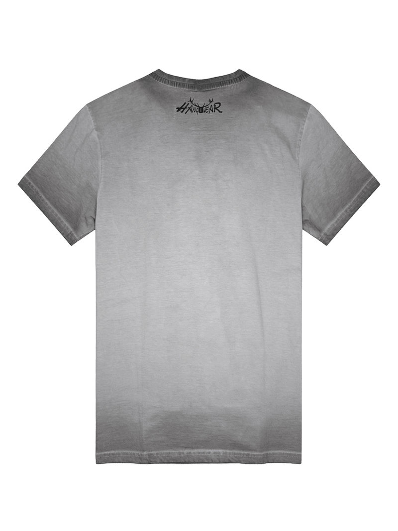 MATTEO BAVARIA Herren-Shirt Grau Rückansicht – Hangowear