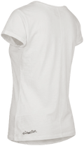 MELODY Damen-Shirt Offwhite Rückansicht in Trageform – Hangowear