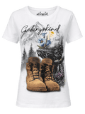 MIA Damen Trachten-Shirt Weiß – Hangowear Trachtenmode für Oktoberfest & Volksfest