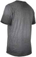 MIKA Herren-Shirt Grau Rückansicht in Trageform – Hangowear