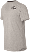 MILOS Herren-Shirt Hellbraun Rückansicht in Trageform – Hangowear