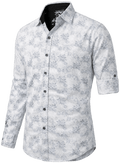 PHILO Herren-Hemd Hellblau Vorderansicht in Trageform – Hangowear