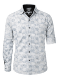 PHILO Herren-Hemd Hellblau Vorderansicht – Hangowear