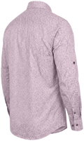PLUTO Herren-Hemd Rose Rückansicht in Trageform – Hangowear