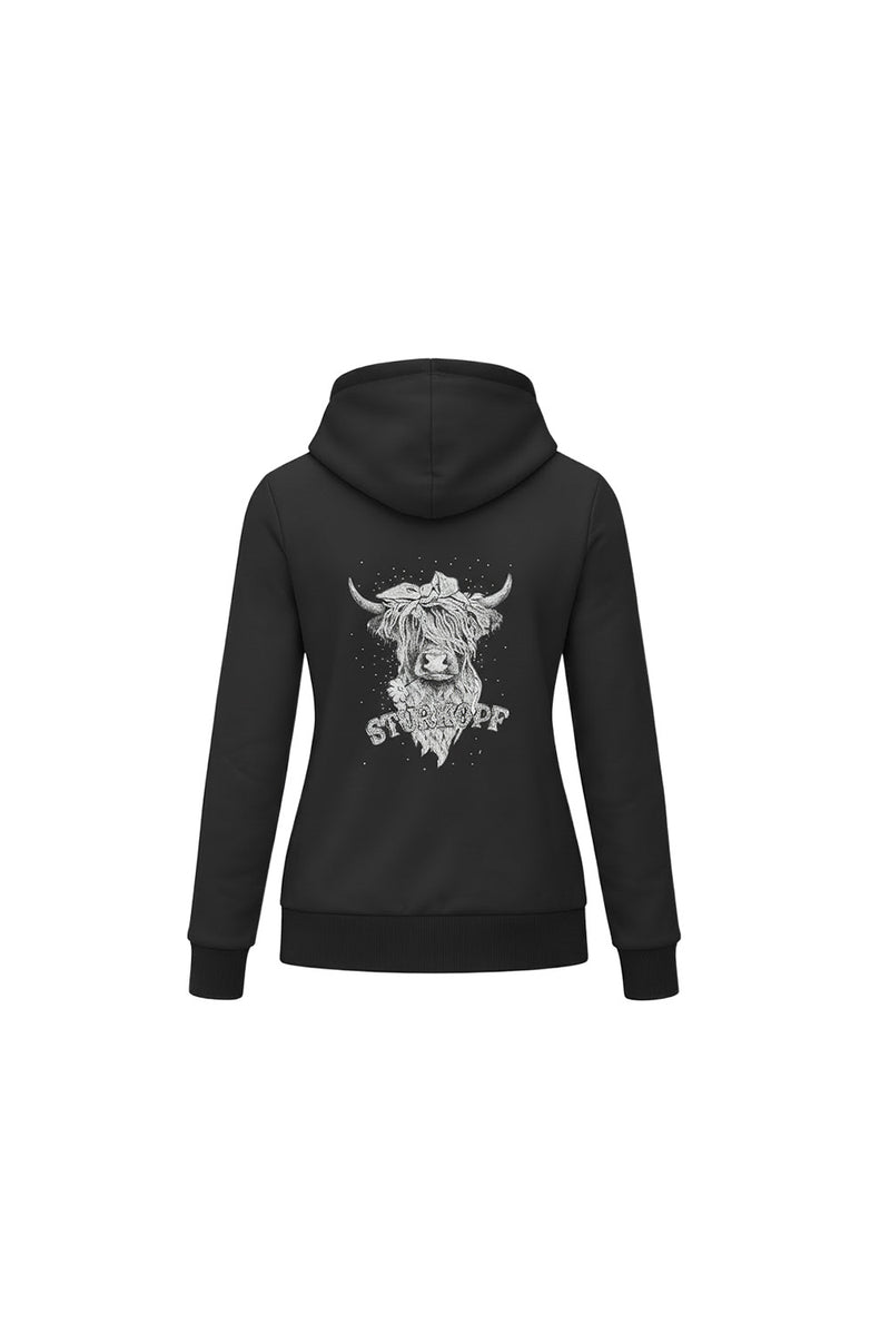 QUENTAYA LUX KID JACKE Rückenansicht – Hangowear Kinder Trachten-Sweatjacke