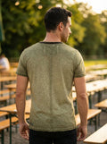 BALDUS Herren Trachten-Polo Detailansicht – Hangowear Trachtenmode