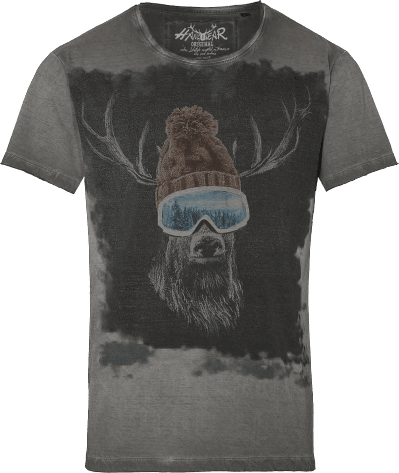 MODELL: SKI HIRSCH - T-Shirts & Polos - Trachtenflirt