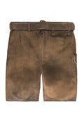 WOIDLER Herren-Lederhose Beige Rückansicht – Hangowear