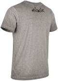ZACHY KIDS NEW Kinder-Shirt Grau Rückansicht in Trageform – Hangowear