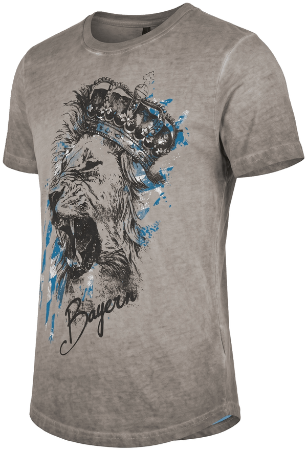 ZACHY KIDS NEW Kinder-Shirt Grau Vorderansicht in Trageform – Hangowear