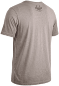 ZACHY NEW Herren-Shirt Grau Rückansicht in Trageform – Hangowear