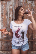 WEINZIGARTIG Damen Trachtenoberteil – Hangowear Shirt für Volksfest & Oktoberfest